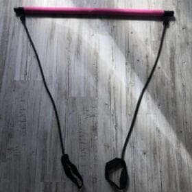 LunaFit - Multifunction Pilates Bar with Resistance Bands photo review