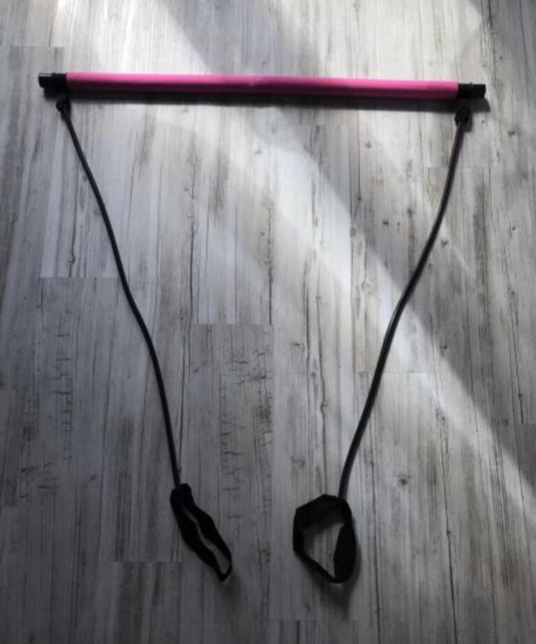 LunaFit - Multifunction Pilates Bar with Resistance Bands photo review