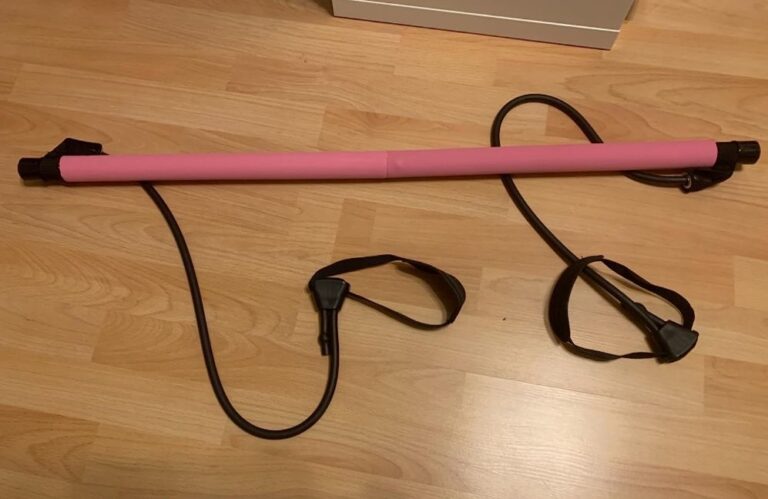 LunaFit - Multifunction Pilates Bar with Resistance Bands photo review