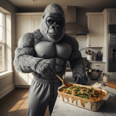 img healthy green bean casserole | JACKEDAPE