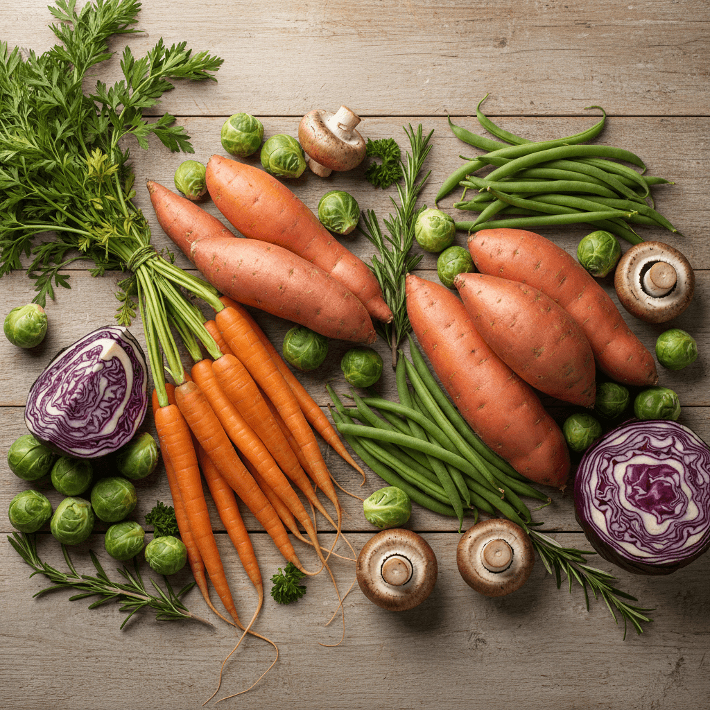Vibrant Thanksgiving Vegetables