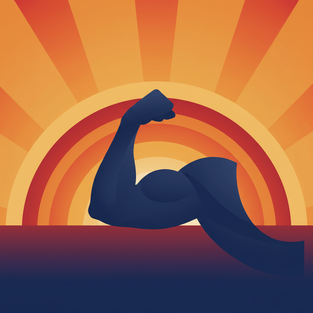 MH Muscle visual arm sunrise