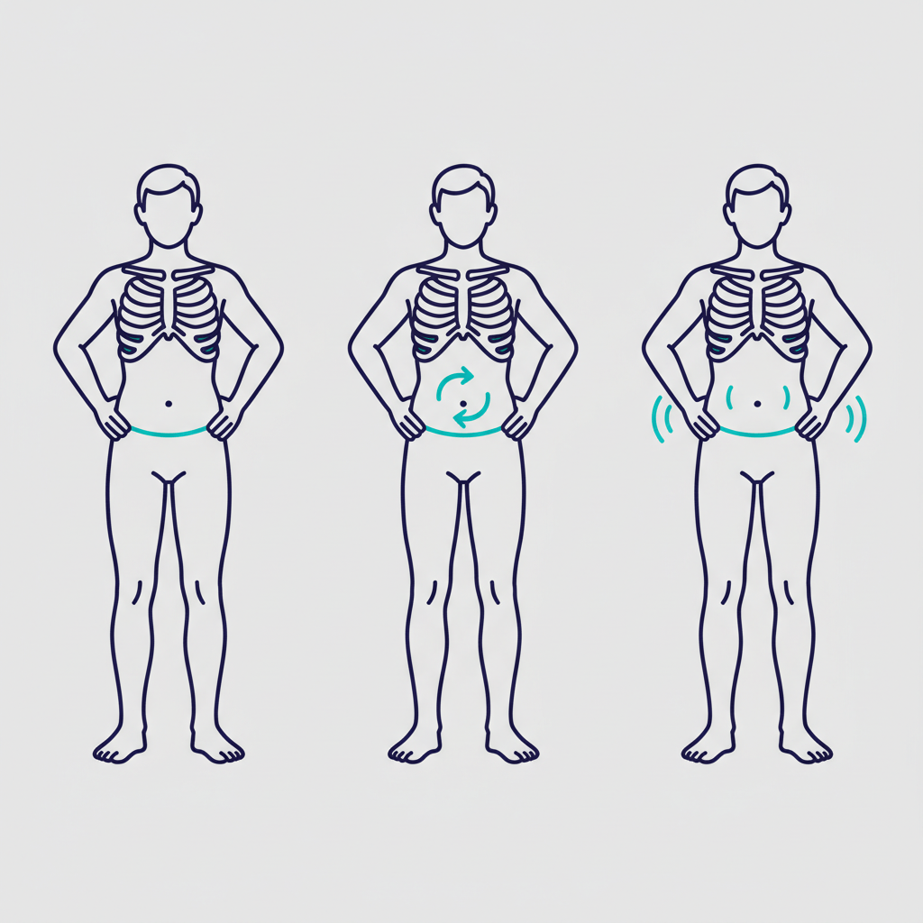 stomach vacuum illustration