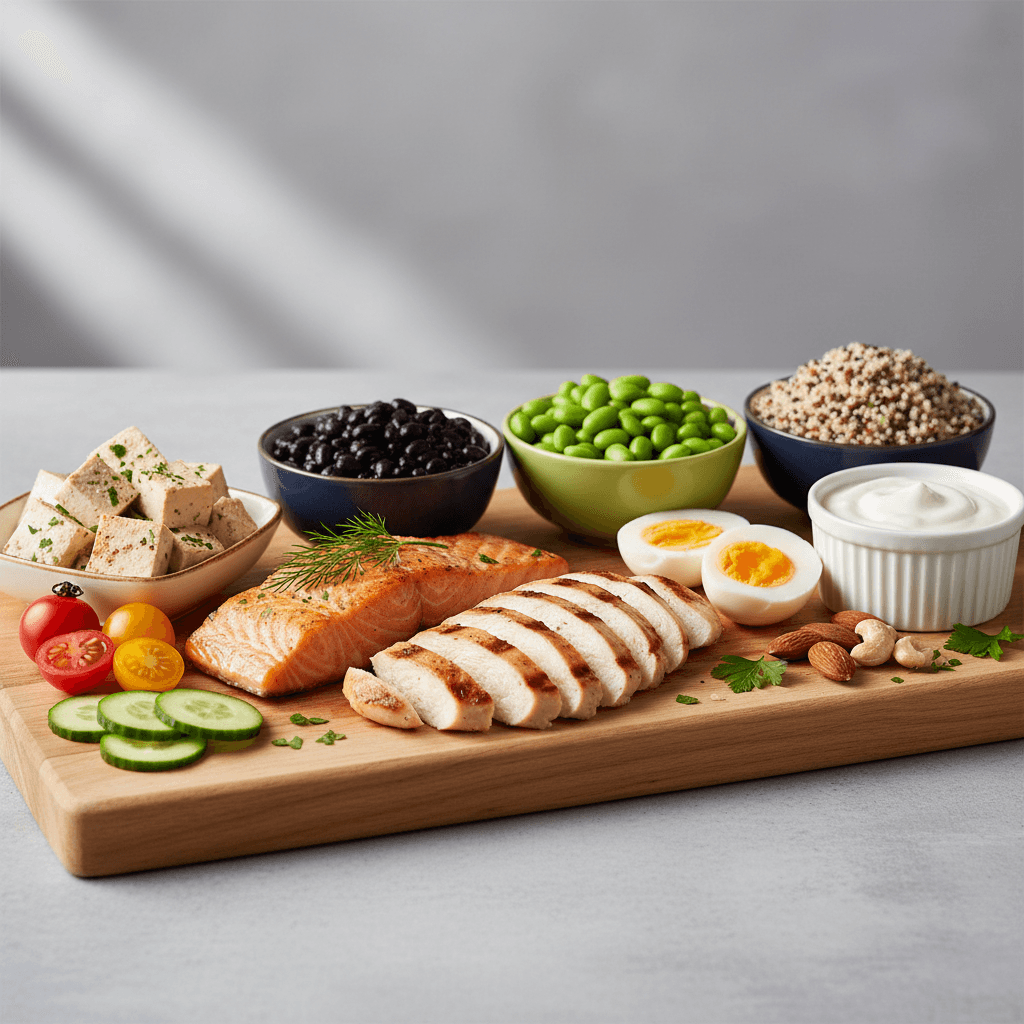 Healthy high protein foods hero image